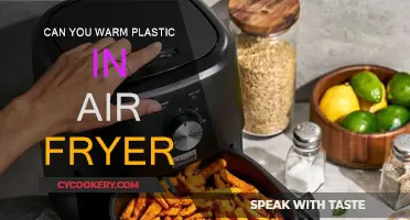 Plastic Warming in an Air Fryer: Safe or Not?