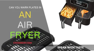 Warming Plates in an Air Fryer: Is It Possible?