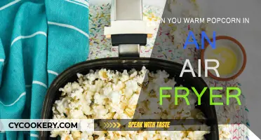 Air Fryer Popcorn: Warming Up Leftovers