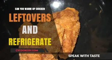 Safely Reheating Chicken Leftovers: Can You Warm and Refrigerate?