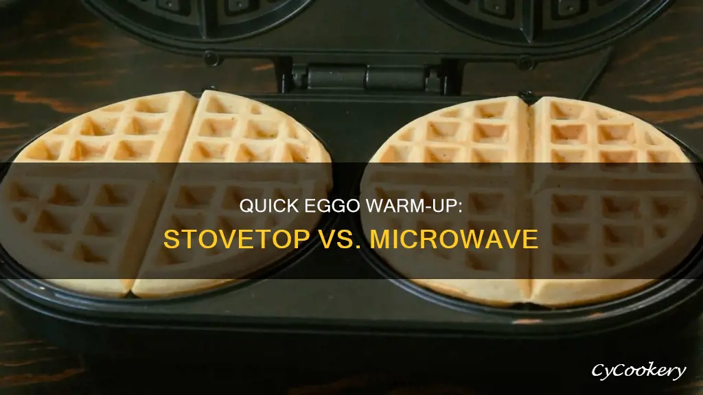 can you warm up eggos on a pan