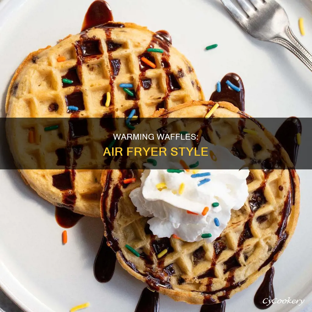 can you warm up waffles in an air fryer