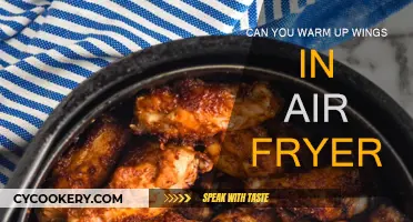 Air Fryer for Wings: Warming Up Leftovers