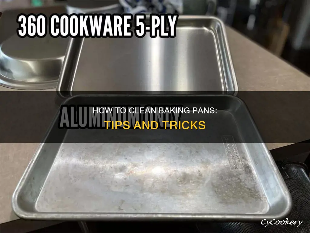 can you wash baking pans