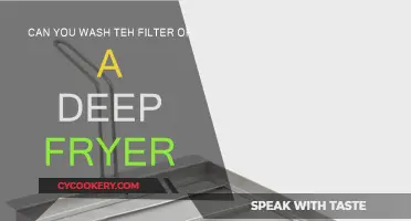 How to Clean Your Deep Fryer's Filter