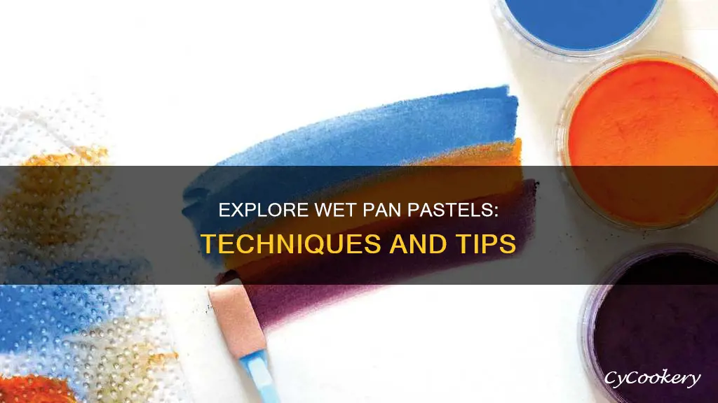 can you wet pan pastels