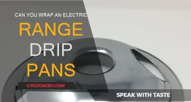 How to Wrap Your Electric Range Drip Pans