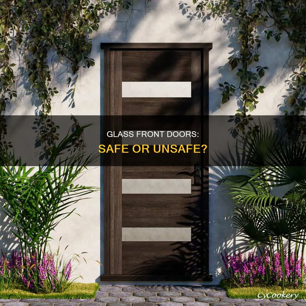 can your front door be glass panes
