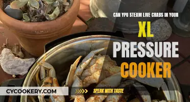 Steaming Crabs: XL Pressure Cooker Method