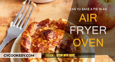 Air Fryer Oven: Bake a Pie?