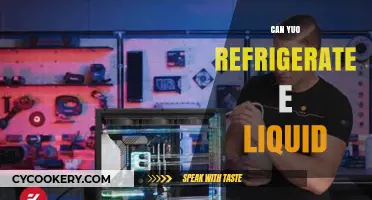 Can You Refrigerate E-Liquid? A Guide to Proper Storage