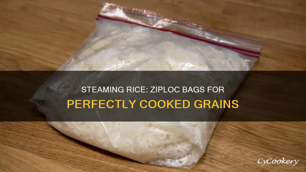 can ziploc steamer bags cook rice