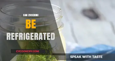Can Zucchini Be Refrigerated? Storage Tips for Freshness and Longevity