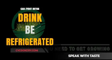 Refrigerating Zydot Detox Drink: Safe Practice or Harmful Mistake?