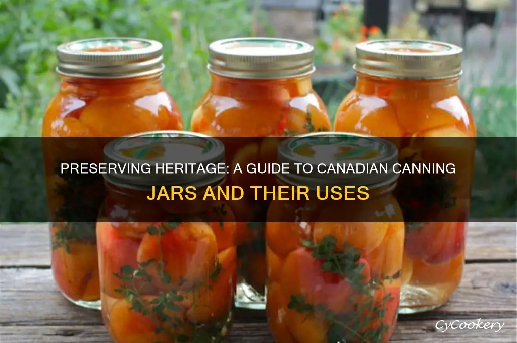 canadian canning jars