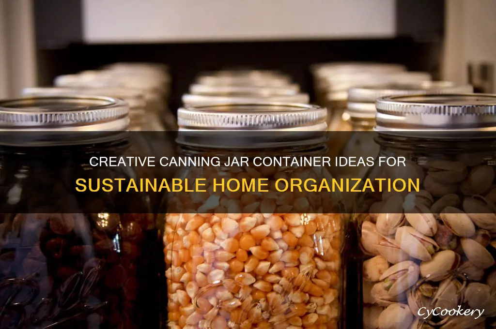 canning jar containers