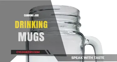 Creative Canning Jar Mugs: Upcycled Drinking Glasses for Eco-Friendly Sips