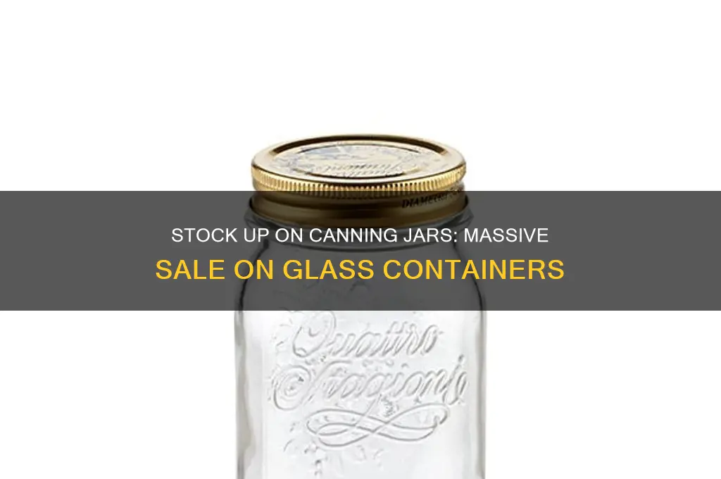 canning jar sale