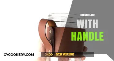 Convenient Canning Jar with Handle: A Must-Have for Easy Storage