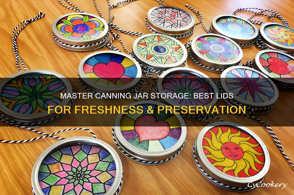canning jar with lids