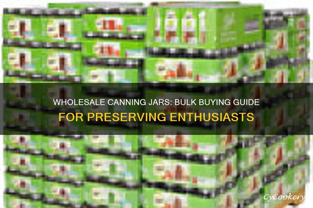 canning jars bulk wholesale