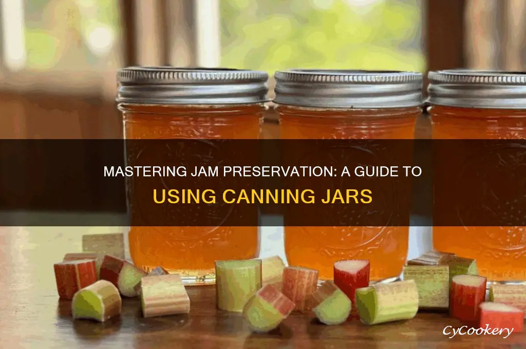 canning jars for jam