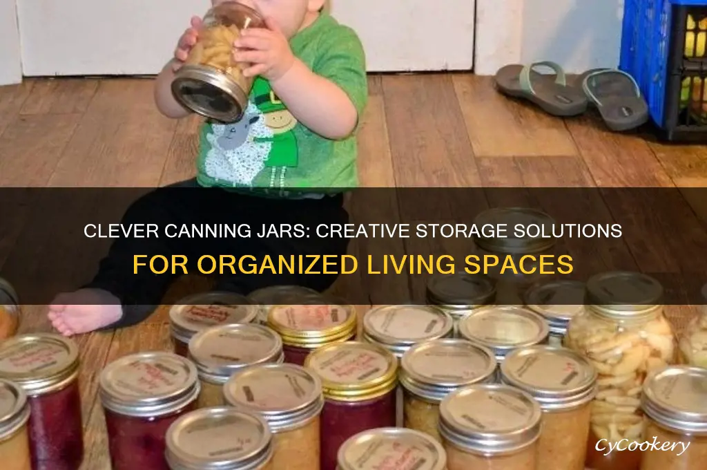 canning jars for storage