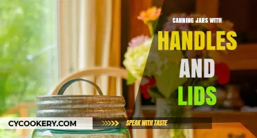 Innovative Canning Jars with Handles and Lids for Easy Storage