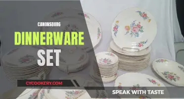 The Elegance of Canonsburg Dinnerware: A Tabletop Treasure