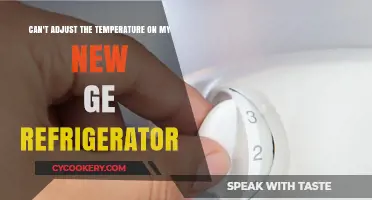 Troubleshooting Temperature Control Issues on Your New GE Refrigerator