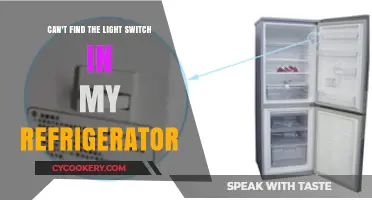 Where's the Light? Solving the Mystery of the Missing Fridge Switch