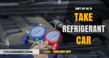Why Your Car AC Won't Take Refrigerant: Troubleshooting Guide