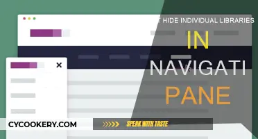 Hiding Libraries: Navigating the Navigation Pane