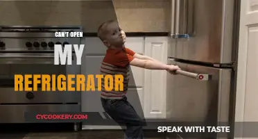 Troubleshooting Tips: Why Your Refrigerator Won't Open and How to Fix It