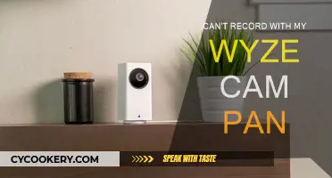 Troubleshooting Wyze Cam Pan Recording Issues