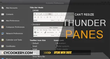 Thunderbird Panes Won't Resize? Try These Fixes
