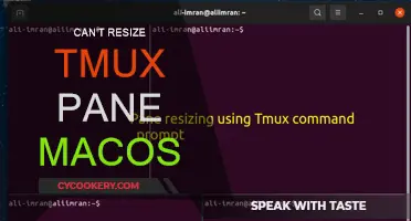 Resizing TMUX Pane on MacOS: A Quick Fix Guide