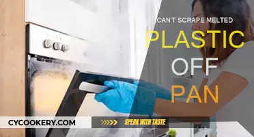 How to Remove Melted Plastic from Pans