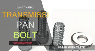 Transmission Pan Bolt Threading: What to Do?