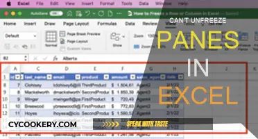 Excel Unfreezing Panes: A Quick Fix Guide