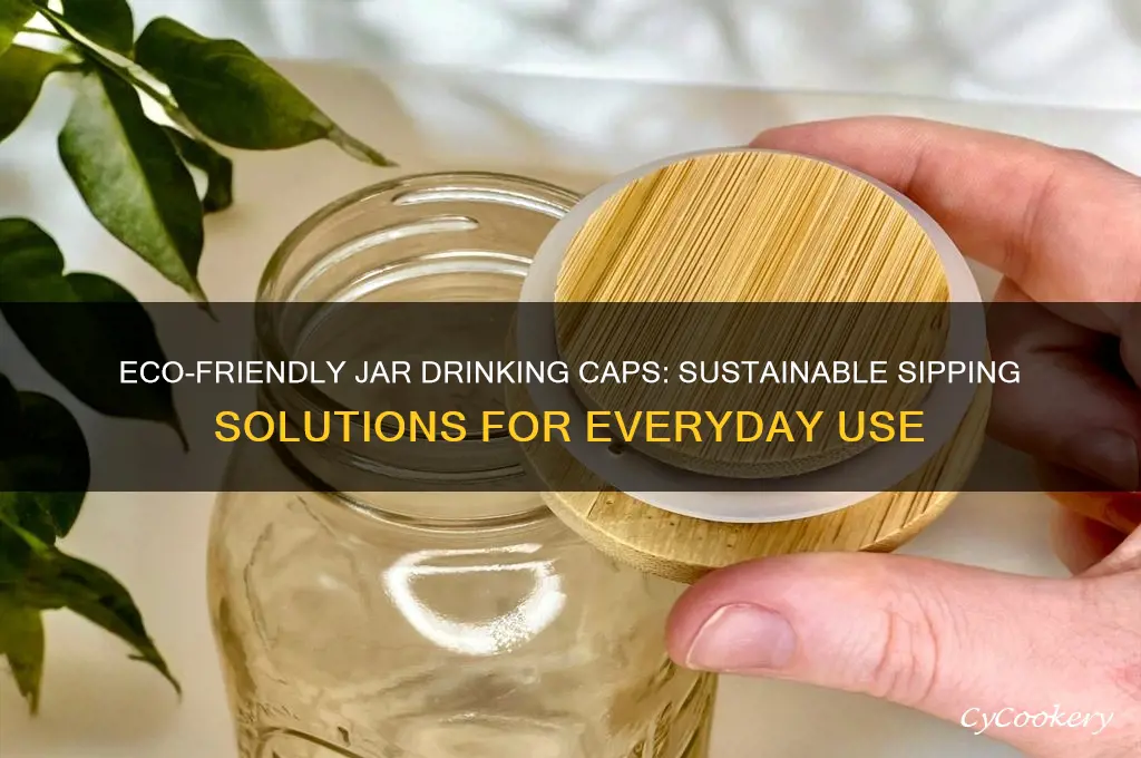caps for jars to drink out of