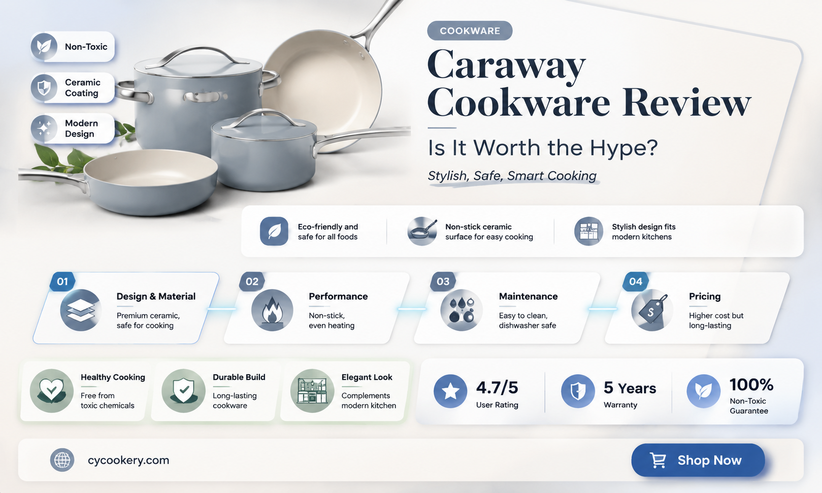 are caraway pots and pans good