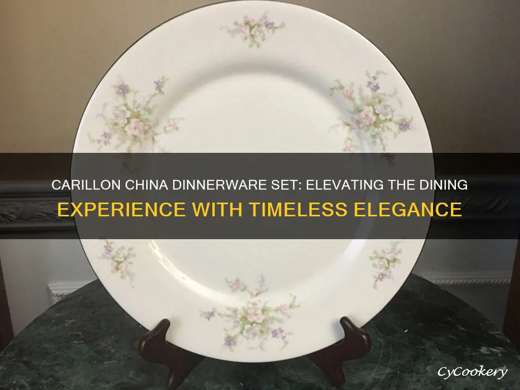 carillon china dinnerware set