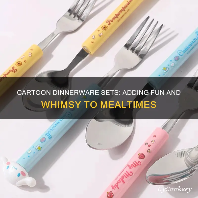 cartoon dinnerware sets