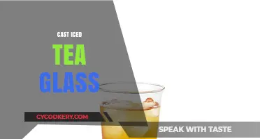Chill in Style: Perfect Cast Iced Tea Glass for Summer Sips