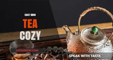 Cast Iron Tea Cozy: Timeless Charm Meets Modern Brewing Elegance