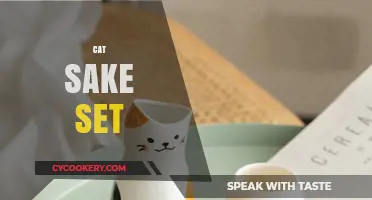 Elegant Cat Sake Set: Perfect Blend of Tradition and Feline Charm