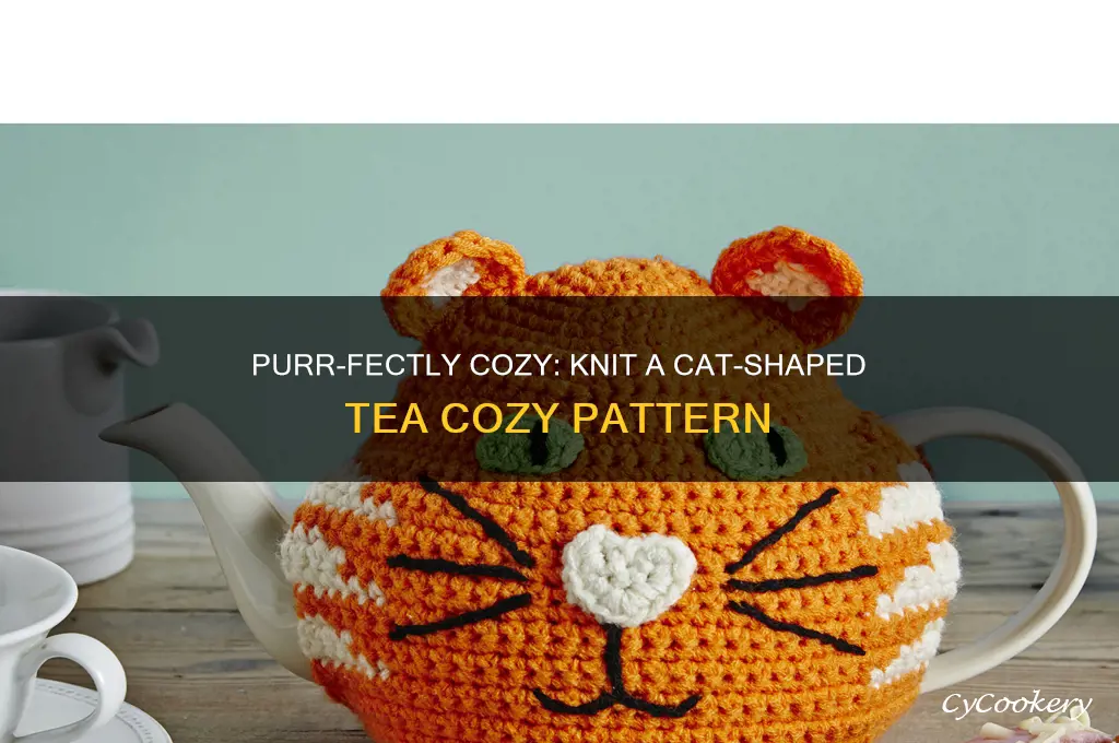 cat tea cozy knitting pattern