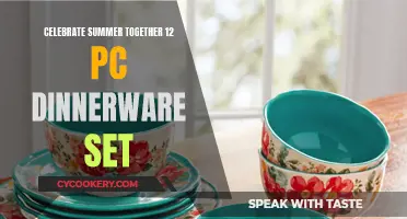 Summer Soirées: Elevate Your Outdoor Dining with the Celebrate Summer Dinnerware Set