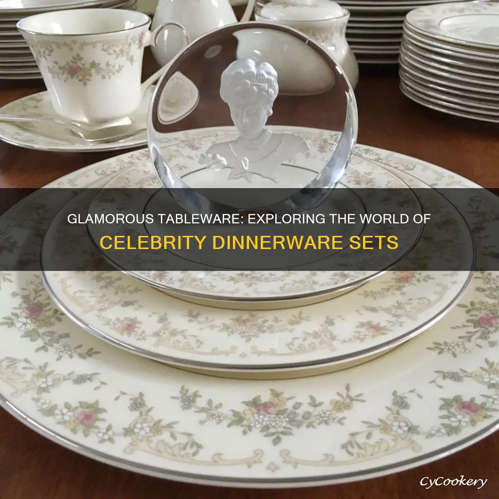 celebrity dinnerware sets